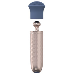  Loveline Le Thrill - Vibrateur Interchangeable 10 Vitesses - Bleu